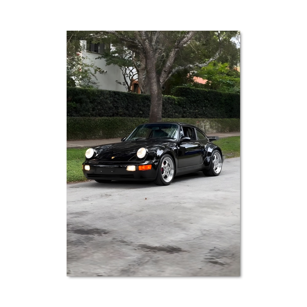 Poster Dynamo Lumineux – affiche Porsche
